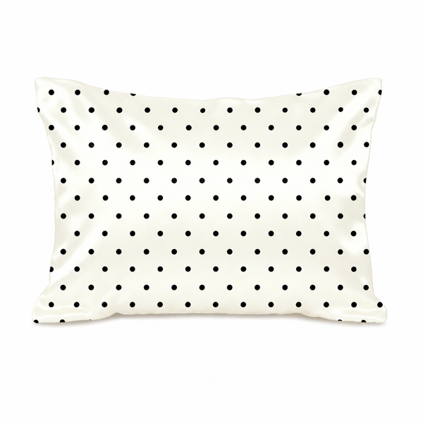 Classic Dot Silk Pillowcase