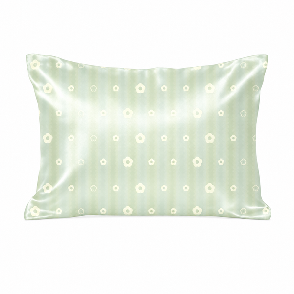 Sunday Garden Silk Pillowcase